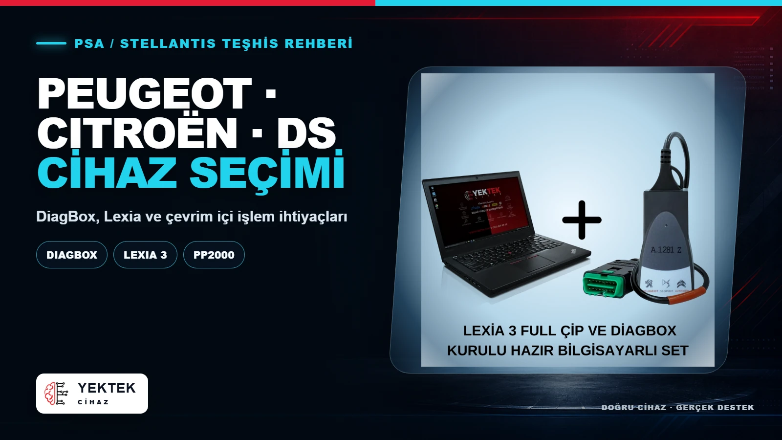 Peugeot, Citroën ve DS İçin Arıza Tespit Cihazı Seçimi ürün örneği