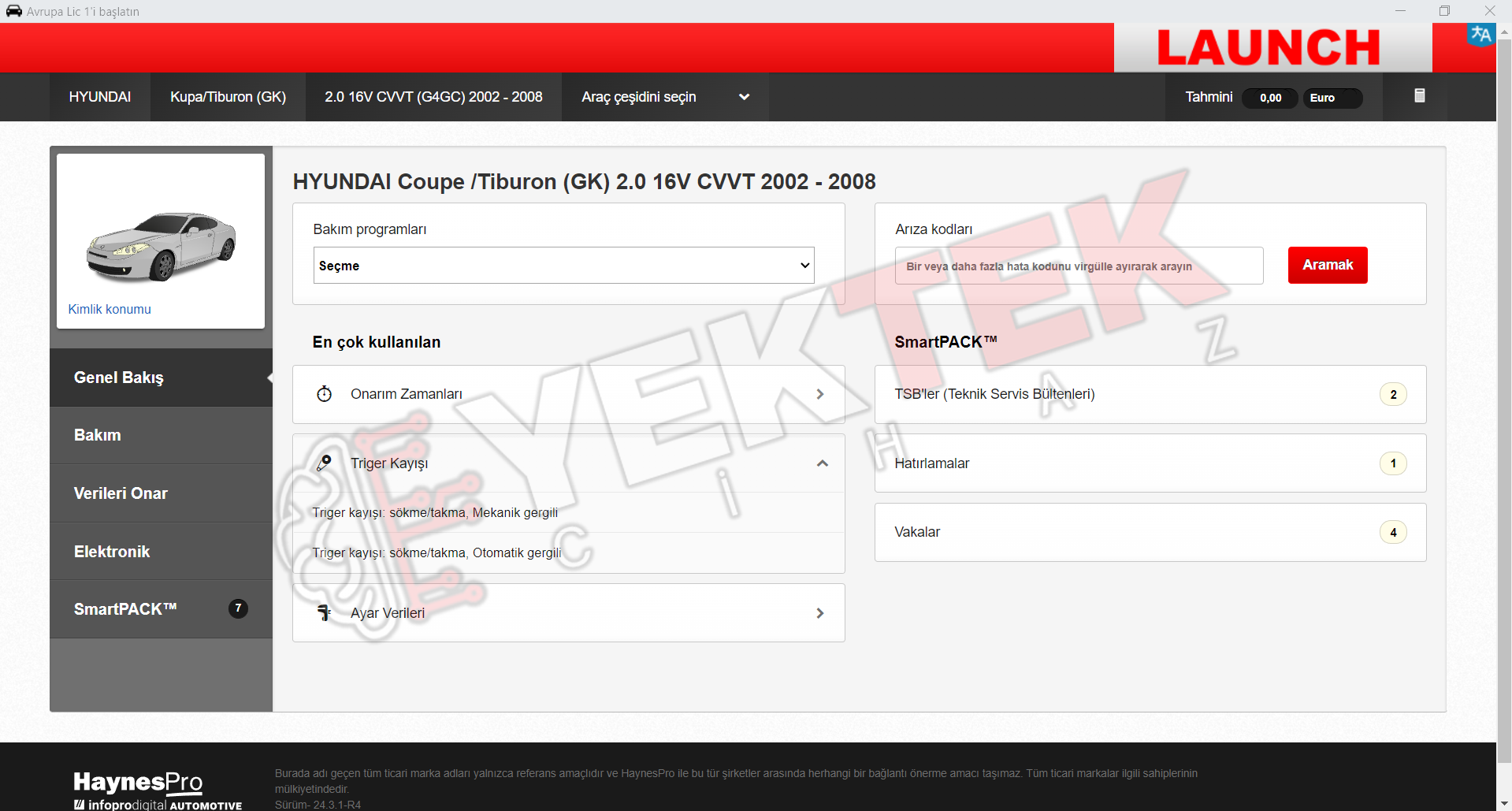 Haynes Pro Online Türkçe Tamir, Bakım ve Elektrik Tesisat , Sente Şeması Katalog Yazılımı açıklama görseli Haynes Pro Online Türkçe Tamir, Bakım ve Elektrik Tesisat , Sente Şeması Katalog Yazılımı açıklama görseli