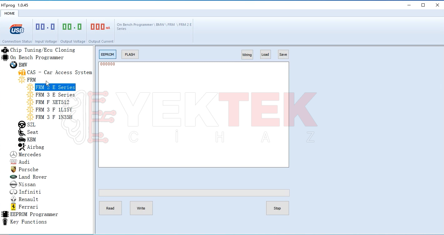 HT Prog Anahtar, Eprom, Cas, Szl, Frm, Airbag, Ezs, Bcm Programlama Ci̇hazı YekTek ürün açıklama görseli