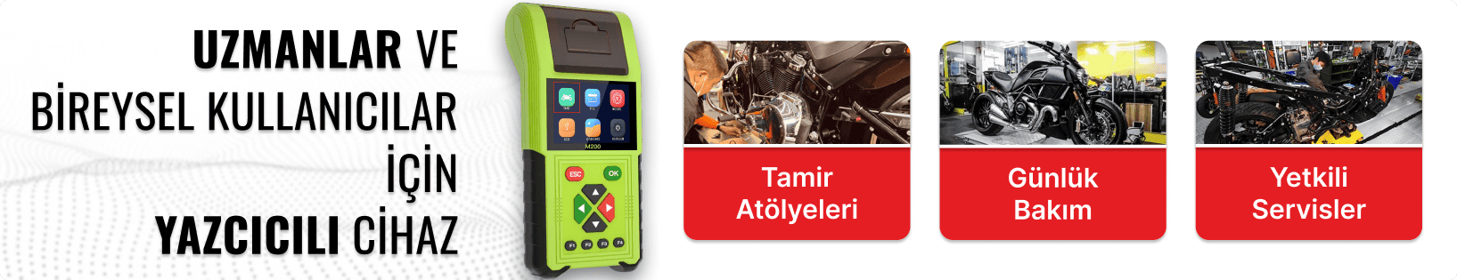 jDiag M200 Master Full 6 kablolu OBD Versiyon Motosiklet Arıza Tespit Cihazı Kimler İçin Uygundur