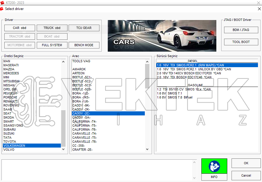 Kt200 Ecu programlama EGR , DPF , SCR , Chip tuning , Ecu klonlama Cihazı ( Car Versiyon) + Ücretsiz Uzaktan… Kt200 Ecu programlama EGR , DPF , SCR , Chip tuning , Ecu klonlama Cihazı ( Car Versiyon) + Ücretsiz Uzaktan…