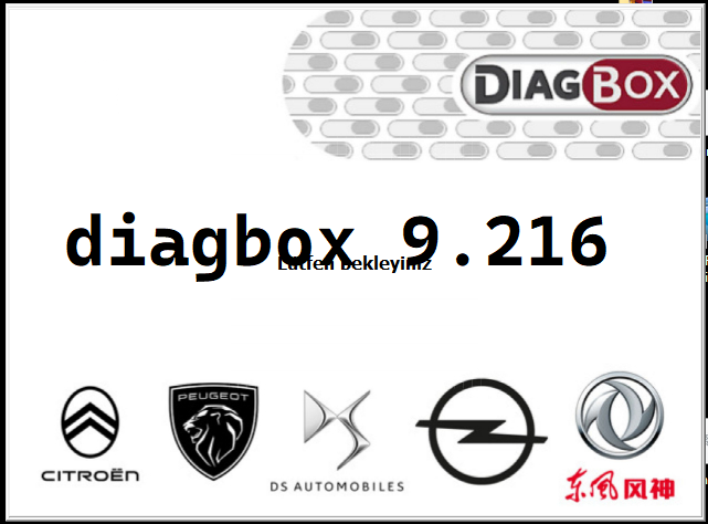 diagbox1 PEUGEOT, Citroën, Opel ve Vauxhall Diagbox V9.216 Yazılım Kurulumu - 2023 Güncel Sürüm ürün açıklama görseli