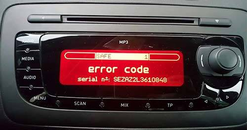 Seat Radyo Teyp Pin Kodu Servisi açıklama görseli Seat Radyo Teyp Pin Kodu Servisi açıklama görseli