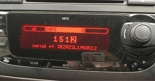 Seat Radyo Teyp Pin Kodu Servisi açıklama görseli