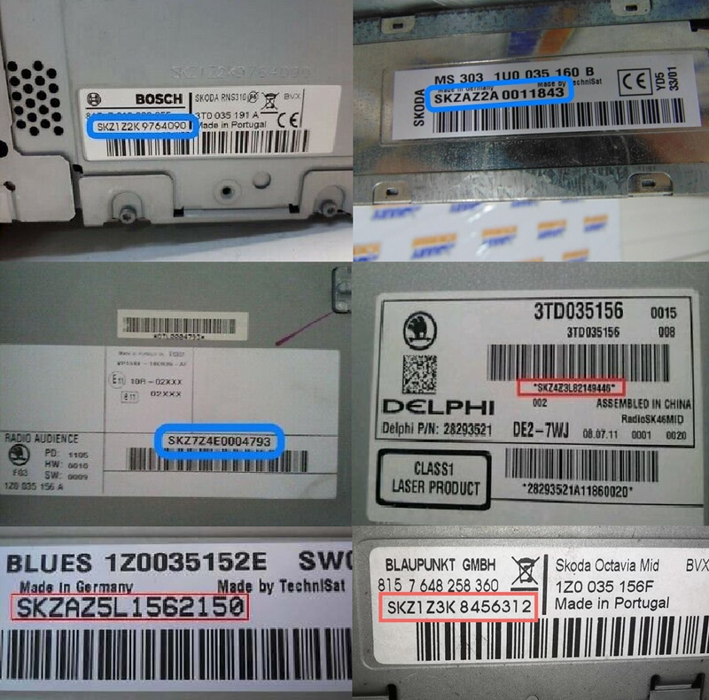 Skoda Radyo Teyp Pin Kodu Servisi açıklama görseli Skoda Radyo Teyp Pin Kodu Servisi açıklama görseli