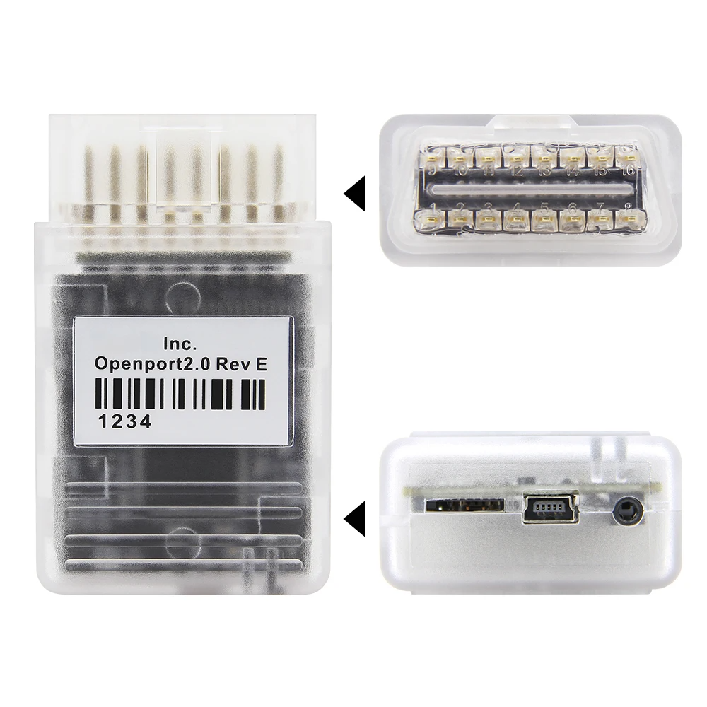 Tactrix Openport 2.0 J2534 Arıza Tespit ve Ecu Flasher Cihazı YekTek açıklama görseli