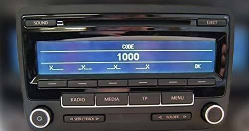 Volkswagen Radyo Teyp Pin Kodu Servisi açıklama görseli