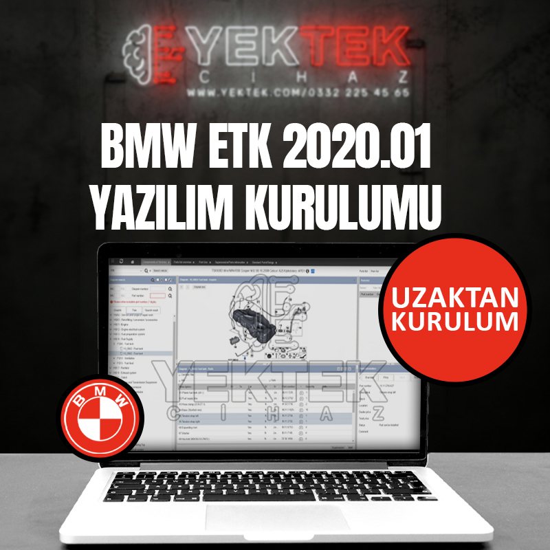 BMW ETK 2020.01 YAZILIM KURULUMU BMW ETK 2020.01 YAZILIM KURULUMU