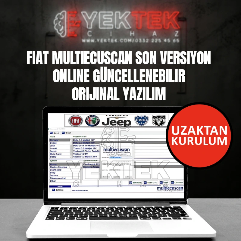 Fiat MultiEcuScan Son Versiyon Online Güncellenebilir Orijinal Yazılım Fiat MultiEcuScan Son Versiyon Online Güncellenebilir Orijinal Yazılım