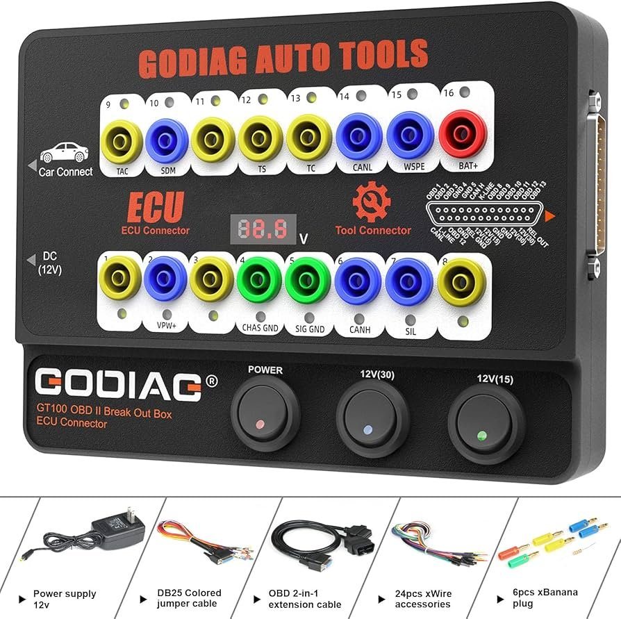 Godiag GT100 OBDII Ecu Test Platformu Godiag GT100 OBDII Ecu Test Platformu