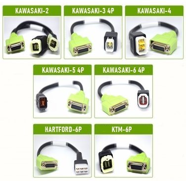 Jdiag Standarttan Full'e Geçiş 7 motor bağlantı kabloları