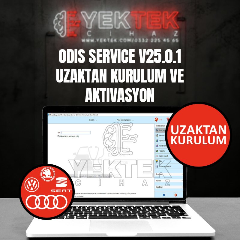 ODIS Service V25.0.1 Uzaktan Kurulum ve Aktivasyon ODIS Service V25.0.1 Uzaktan Kurulum ve Aktivasyon