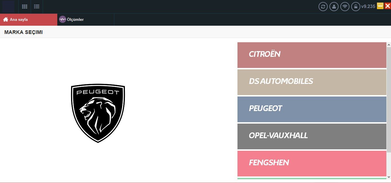 PEUGEOT, Citroën, Opel ve Vauxhall Diagbox V9.235 Yazılım Kurulumu - 2025 EnGüncel Sürüm