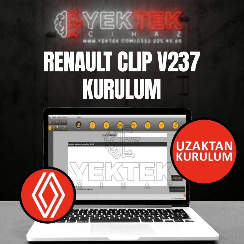 RENAULT CLIP V237 KURULUM RENAULT CLIP V237 KURULUM