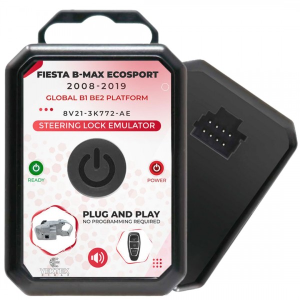 Ford Fiesta B-MAX EcoSport 2008-2019 Global B1 BE2 Platform Direksiyon Kilidi Emülatörü Simülatörü - Tak & alıtır