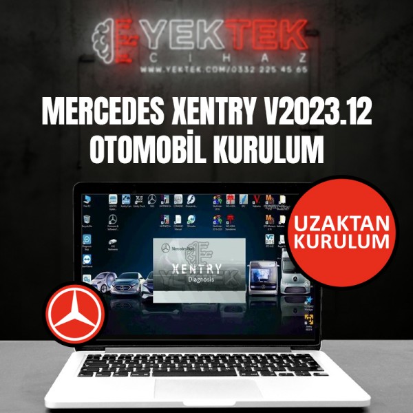 MERCEDES XENTRY V2023.12 OTOMOBİL KURULUM fiyatı ve teknik özellikleri