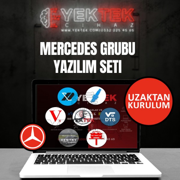 Mercedes Grubu Yazılım Seti fiyatı ve teknik özellikleri