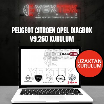 PEUGEOT CITROEN OPEL DIAGBOX V9.260 KURULUM
