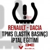 Renault - Dacia TPMS ( Lastik Basınç Sensörü ) İptal Eğitimi