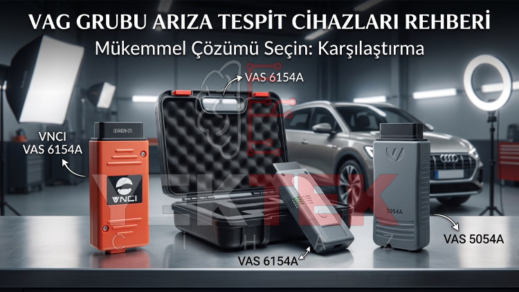 VAG Grubu Araçlar İçin Doğru Arıza Tespit Cihazı Hangisi? VAS 5054A, VAS 6154A ve VNCI 6154A Karşılaştırması