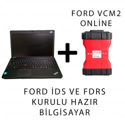 FORD VCM 2 ONLİNE İDS Ve FDRS kurulu hazır bilgisayar Lenova Edge E531 (ThinkPad)