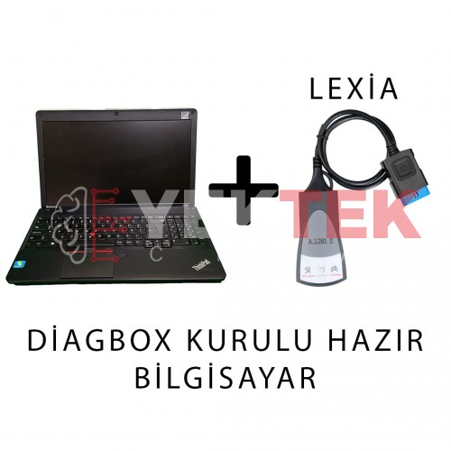 Lenova Edge E530 (ThinkPad) + LEXİA. Diagbox kurulu hazır bilgisayar