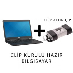 Can Clip Altın Çip kurulu hazır bilgisayar - Dell Latitude E7450