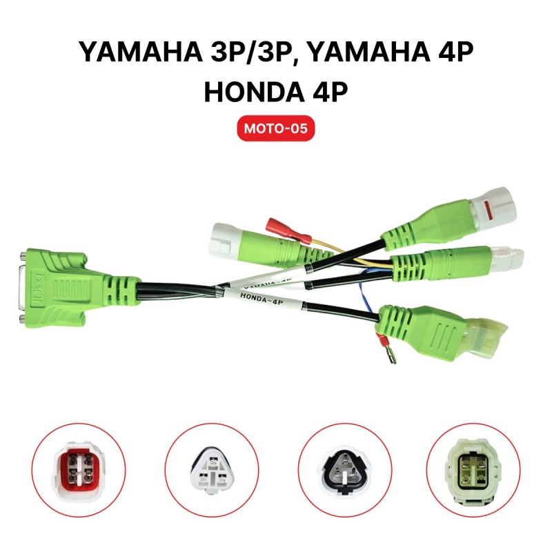 JDiag M200 PRO Motosiklet Arıza Tespit Cihazı - 25 Kablolu / Soketli FULL Versiyon