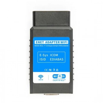 BMW ENET WiFi & Ethernet OBD2 Adaptörü | F/G/I Serisi Kodlama, Gizli Özellik Açma ve Arıza Tespit Cihazı (BimmerCode, Bootmod3 Uyumlu)