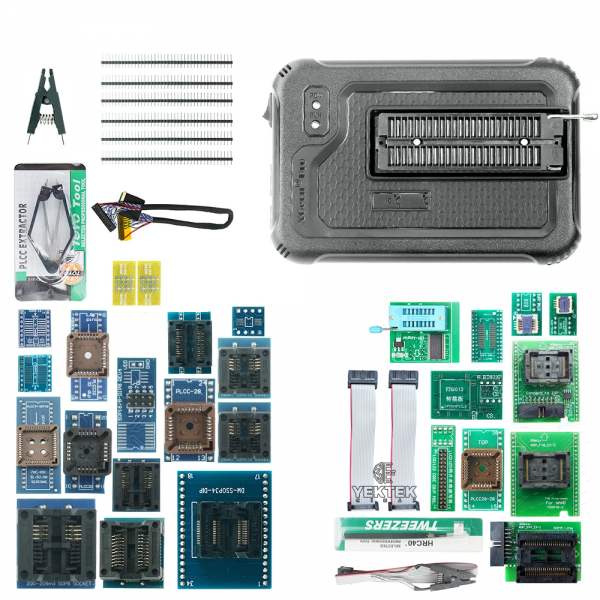 Mini Pro 2 T48 38 Adaptörlü Full niversal Bios Programlayıcı YEKTEK